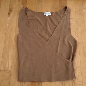 Privacy Please Brown Top - Medium